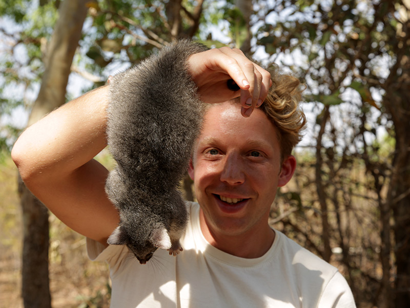 Wildlife presenter Jack Randall Africat UK ambassador